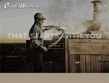 Tablet Screenshot of chuckswoodbarn.com